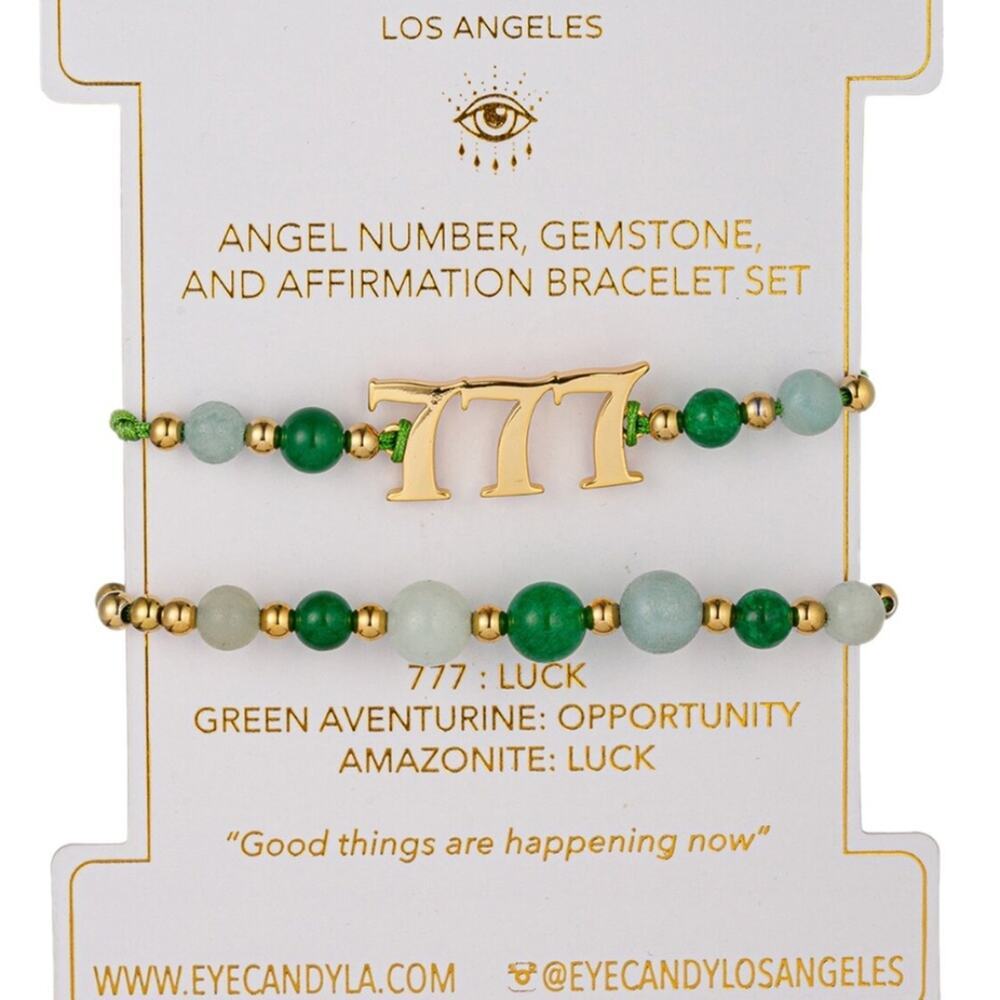 Eye Candy LA Gemstone Bracelet Set